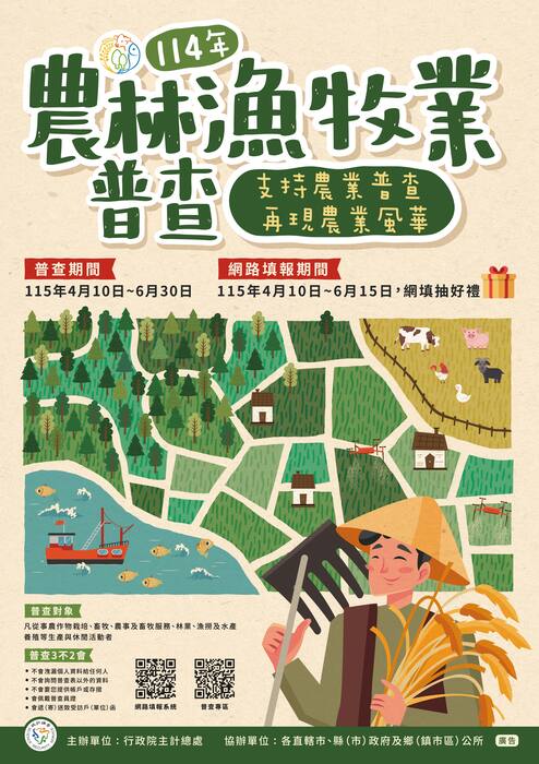 114年農林漁牧普查