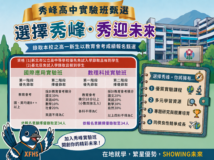 實驗班招生